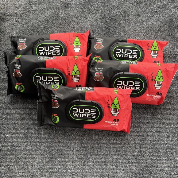 Dude Products Other - LIMITED EDITION Dude Wipes Dingle Bells! (5 available)